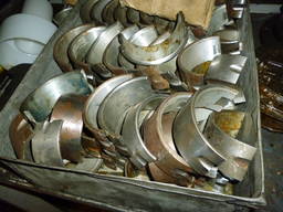 Вкладыши к аммиачным компрессорам П-110, П-220, НФ-611, НФ-811, НФ-411, АУ-200, АУ-400.