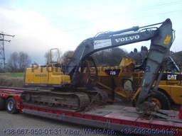 Запчасти VOLVO EC160 EC140 разборка экскаватора Вольво ец