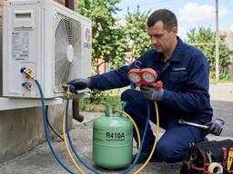 Заправка, дозаправка кондиционера фреоном, газом, хладагентом в Терновке — ELEKTRODVIZ