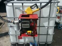 Заправка еврокубки мини азс, (насос, счётчик, пистолет)