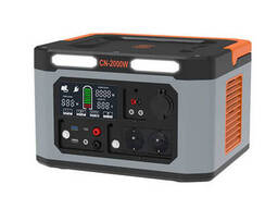 Портативная зарядная станция 2000W/4000W(Max), 220V Protester PRO-PS2000F