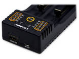 Зарядний пристрій Liitokala Lii-202, Ni-Mh/Li-ion/Li-Fe/LiFePO4, USB, Powerbank, LED, Box - фото 1