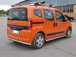 Защита заднего бампера (нержавеющая труба - ус) Fiat Fiorino (2017+) - фото 3