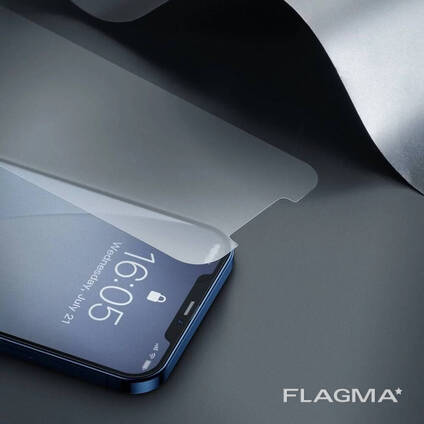 Защитное стекло для iPhone 12 Pro Max 6.7" Baseus Full-Glass Frosted (2 шт, набор для. ..