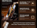 Защитное стекло для iPhone 15 Pro 6.1" Remax Dust-Free Instant Applicator Series HD - фото 3