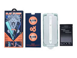 Защитное стекло iPhone 17 и iPhone 16 Pro 6.3" Remax GL-50 Dust-Free Instant Applicator. ..