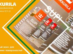 Защитный воск для внутренних поверхностей Supi Saunavaha – Tikkurila (банка 0,9 л)