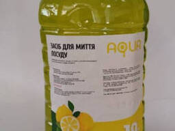 Засіб для миття посуду Aqva Лимон 10 л ПЭТ