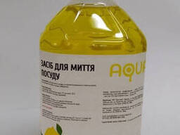 Засіб для миття посуду Aqva Лимон 5 л ПЭТ