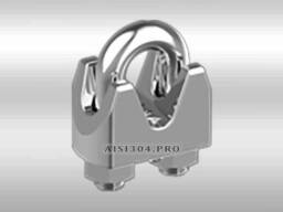 Зажим для троса нержавеющий 8 мм А4 DIN 741