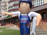 Зазивало надувна реклама для торгівлі, спорту, розваг. 3.4 метри - фото 2