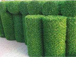 Зеленый забор, декоративное ограждение ПВХ