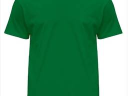 Зелёная футболка футболка хлопок цвет зеленая ( зеленое яблоко)