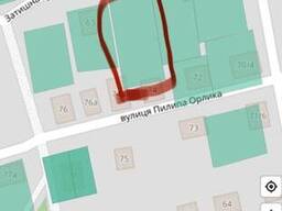 Земельна ділянка під будівництво.