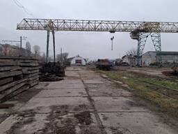 Земля 0,74 га з залізничною гілкою, кранами , Корчувате Київ