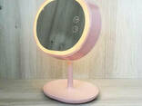 Зеркало для макияжа с подсветкой Joyroom JR-CY266, розовый