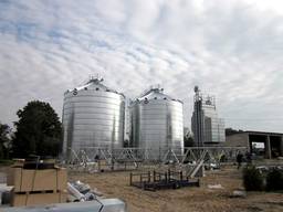 Зернохранилище (элеваторное) BIN1000 / Силоса для хранения зерна / Гарантия 1 год!