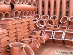 Трубы норийные. Сектора. Вводы. Переходы.