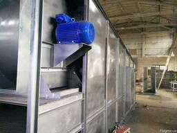 Зерносушилка конвейерного типа непрерывного потока