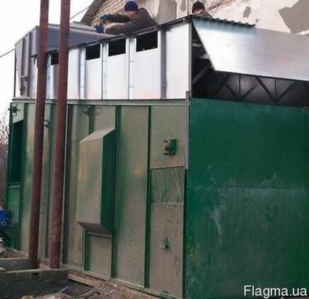 Зерносушилка конвейерного типа непрерывного потока