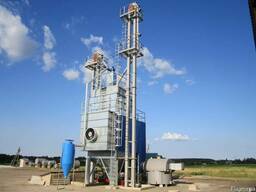 Зерносушилка оцинкована місткістю 20т під ключ