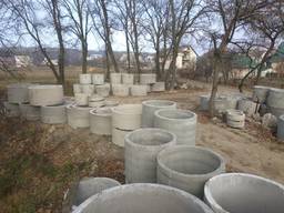 Ж/Б кольца для колодцев, канализации