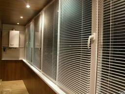 Жалюзи горизонтальные, вертикальные, тканевые ролеты.