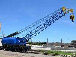 Железнодорожный кран ЕДК-300/2 б/у в рабочем состоянии