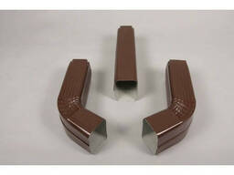 Труба желоба водосточная коричневая