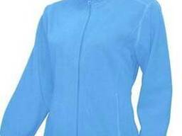 Жіноча флісова куртка, блакитна