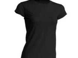Жіноча футболка в наявності колір чорний