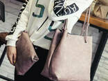 Женская сумка-шоппер с кошельком Luna pink