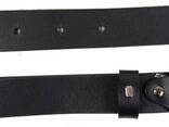 Женский кожаный ремень Skipper черный, ширина 3 см - фото 2