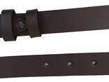 Женский кожаный ремень Skipper темно-коричневый, ширина 3 см - фото 3
