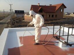 Рідка гума / Гідроізоляція покрівлі, тераси / Київ та область