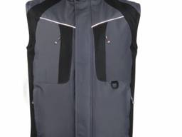 Жилет рабочий ARTMAS ART-TOP GREY. Материал покрытия:100% полиэстер. Цвет:серый