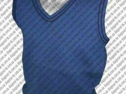 Жилетки детские трикотажные