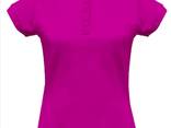 Жіноча сорочка-поло щільність тканини 200 г/м2 100% бавовна, рожевий, бордо, коричневий