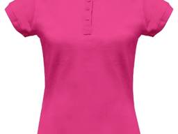 Жіноча сорочка-поло щільність тканини 200 г/м2 100% бавовна, рожевий, бордо, коричневий