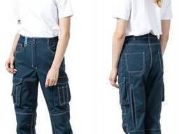 Жіночі літні робочі штани з високоякісного матеріалу для комфортної роботи на. ..