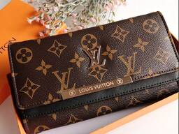 Жіночий гаманець Louis Vuitton Lux якість в стильній фірмовій коробці. Якість Люкс An66