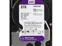 Жорсткий диск Western Digital Purple 6 TB 5640 rpm 128 MB WD62PURZ 6Gb/s