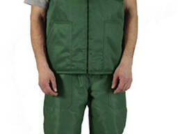 Жилет утеплений колір зелений