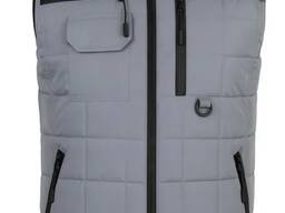 Жилет утеплений сірий DELUX