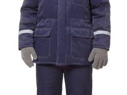 Зимний рабочий костюм вектор пошив под заказ спецодежды