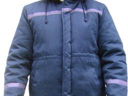 Зимняя куртка строитель, утепленная зимняя рабочая одежда, куртка на синтепоне