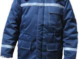 Рабочая куртка темно синего цвета - фото 1