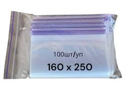 Зип пакеты Zip-Lock 160х250 мм, 50 мкм