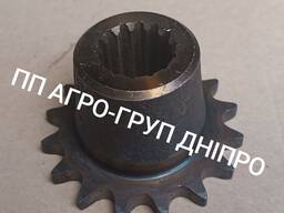 Зірочка ПСП-10.02.02.611 Зірочка Z-16 t-15.875 Полумуфта шліцева ПСП-10.02.02.611