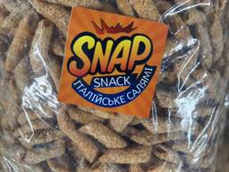 Злаки Макарони з салямі